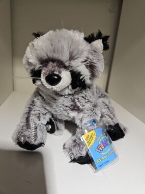 Webkinz Ganz Racoon With Unused Code